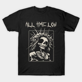 all time low bridge skull T-Shirt